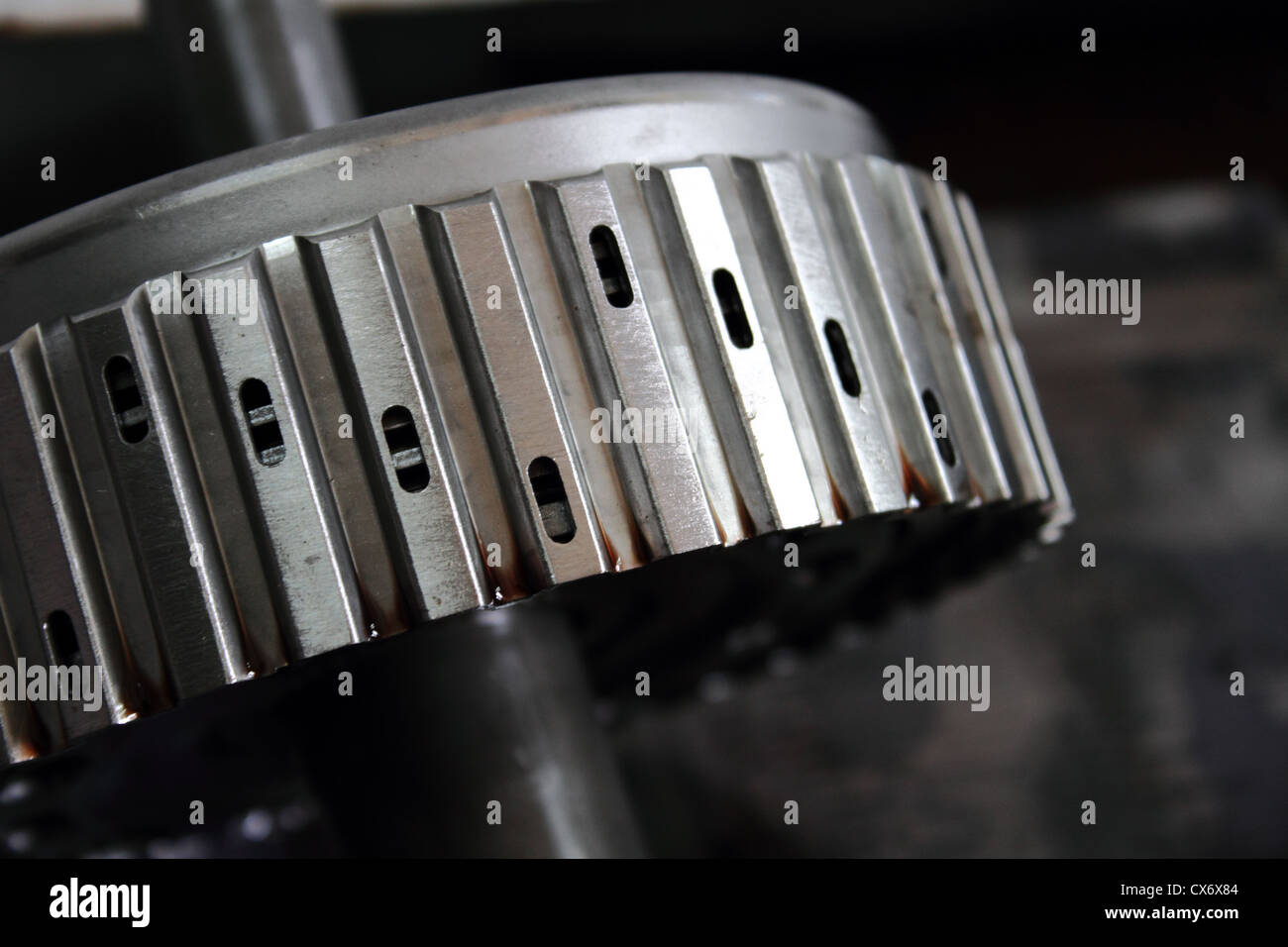 Clouse-Up des Kupplungspaket Stockfoto