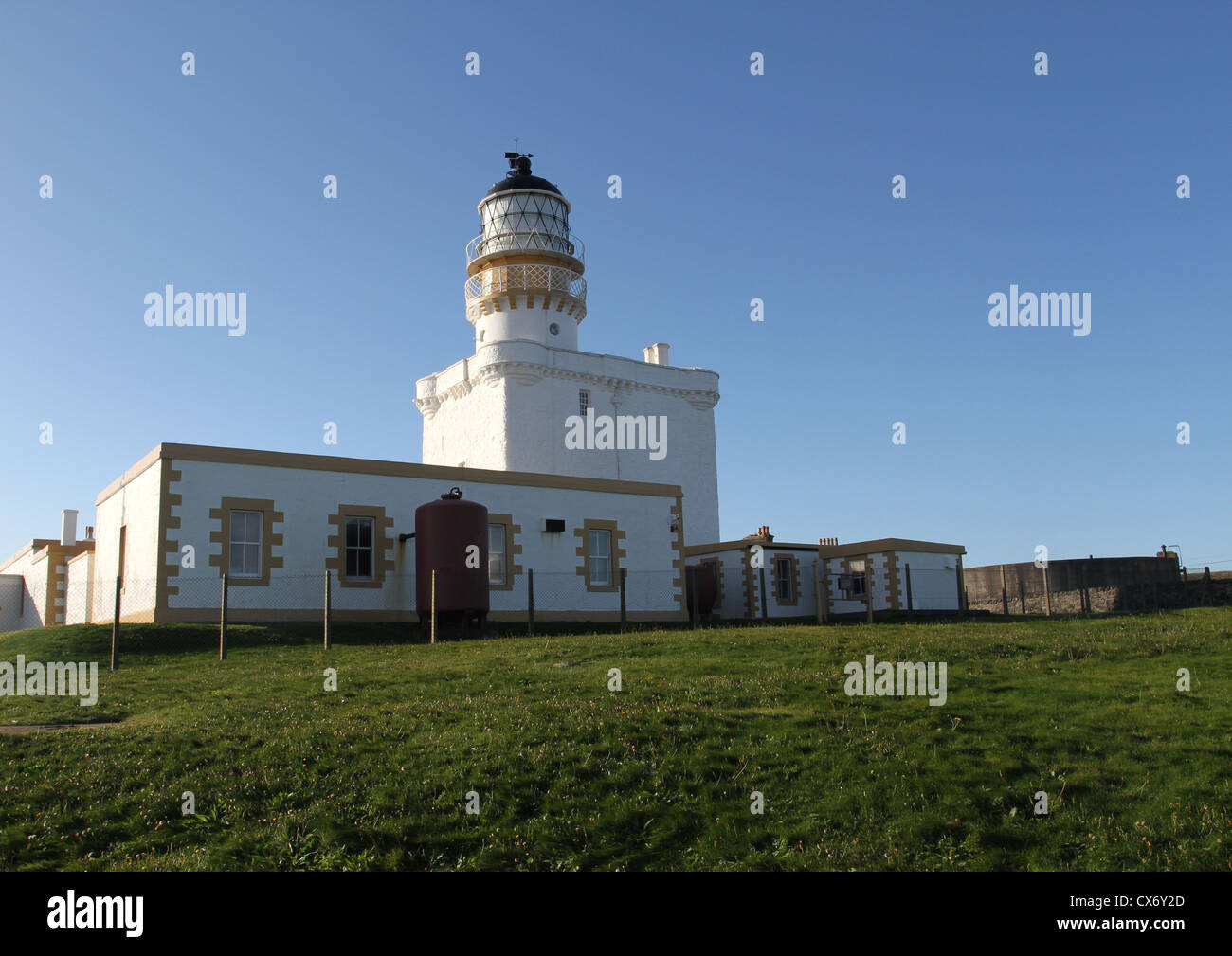 Kinnaird Head Lighthouse fraserburgh Schottland september 2012 Stockfoto