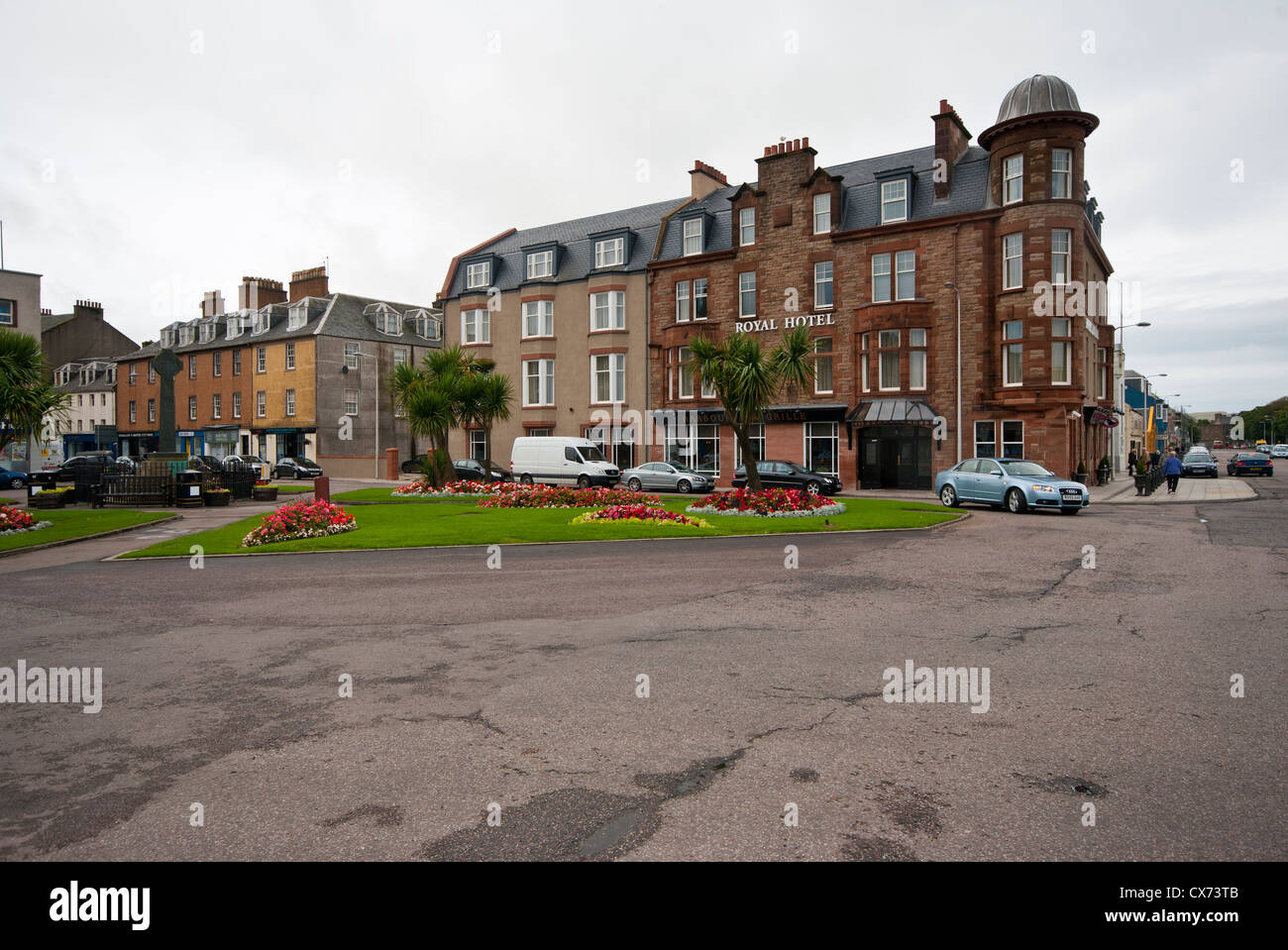 Das Royal Hotel Campbeltown auf der Halbinsel Kintyre Argyll und Bute Schottland Stockfoto