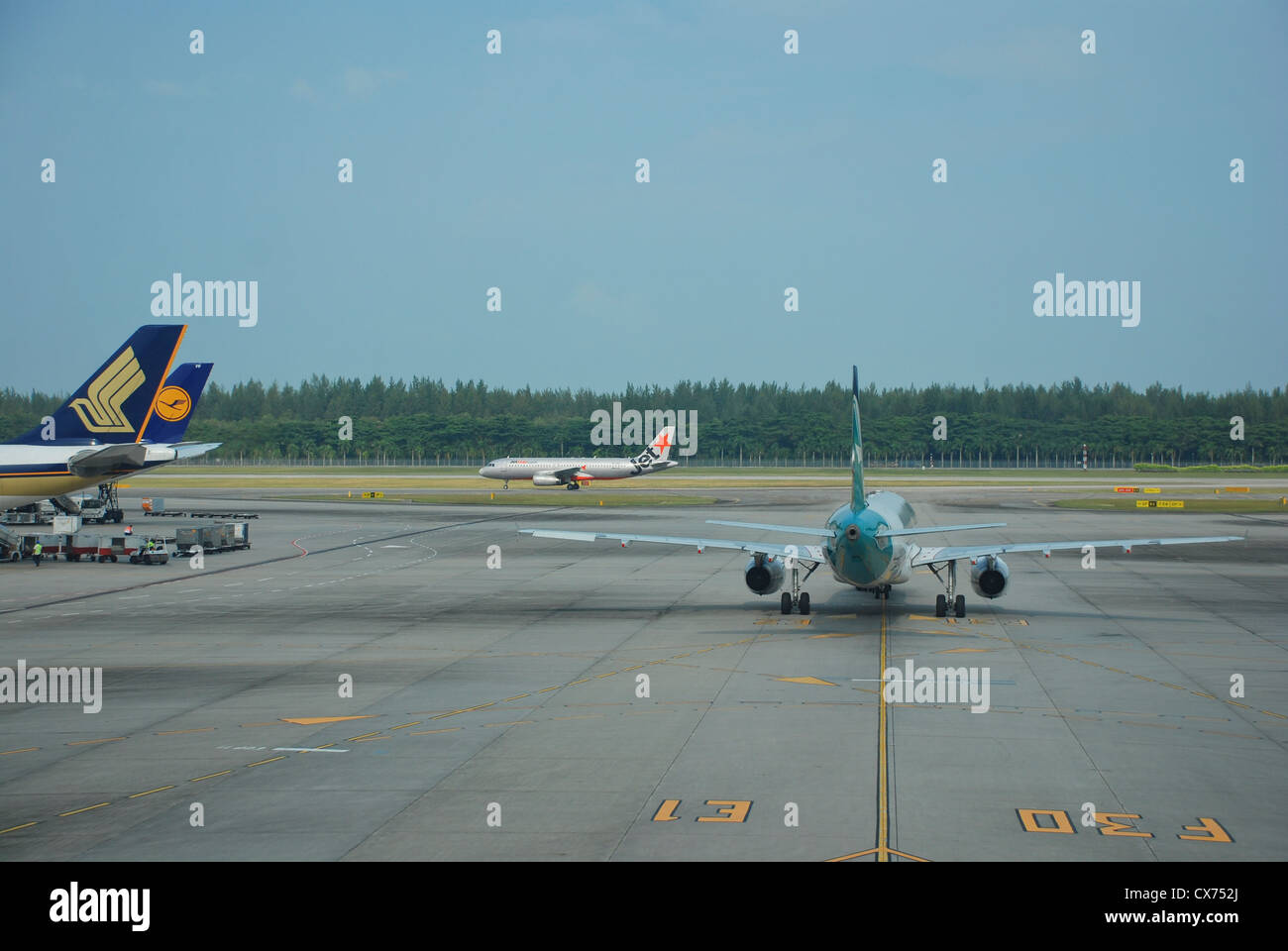 Singapore Changi Airport Stockfoto