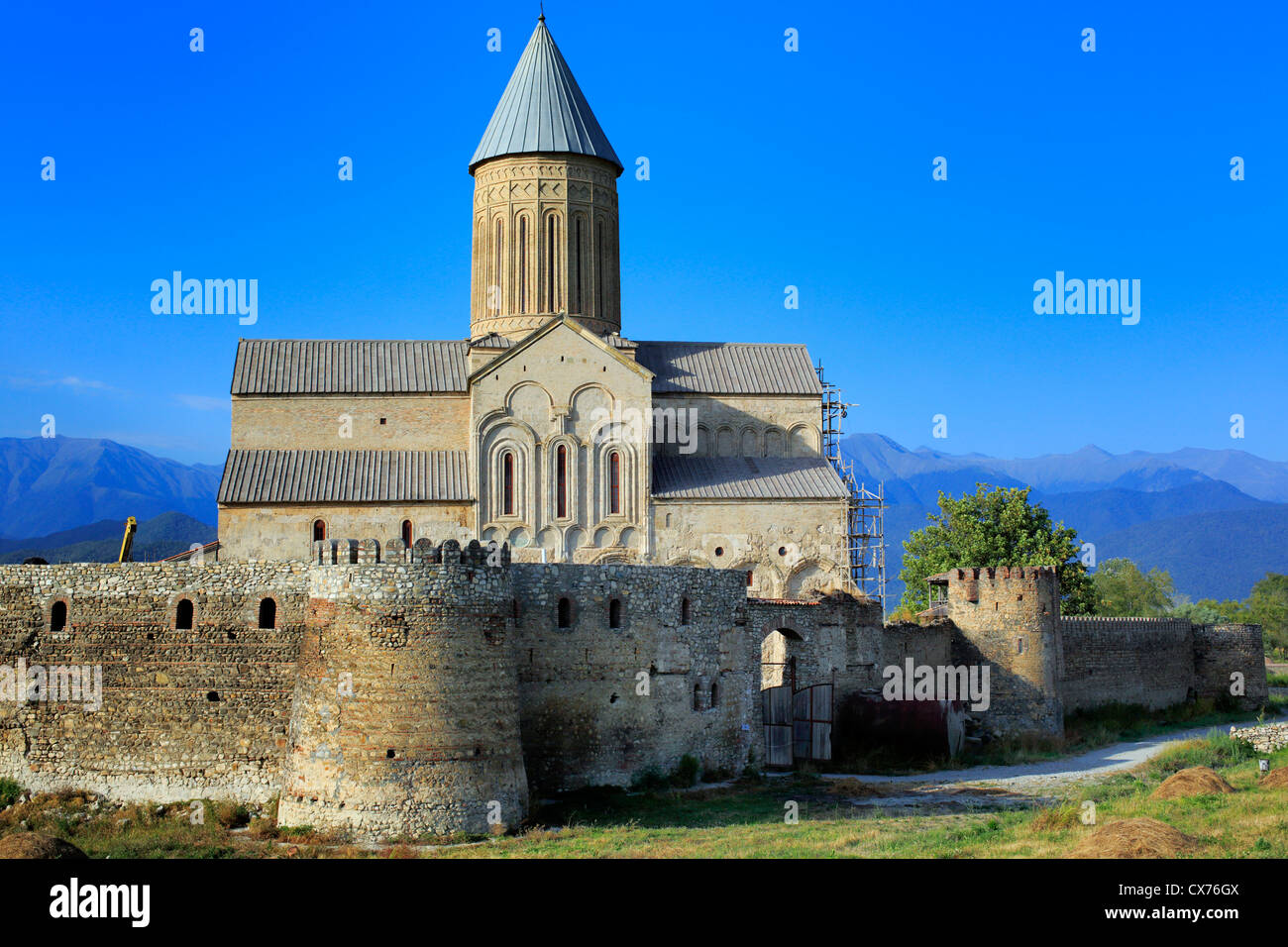 Kathedrale von Alaverdi Kloster, Kachetien, Georgia Stockfoto