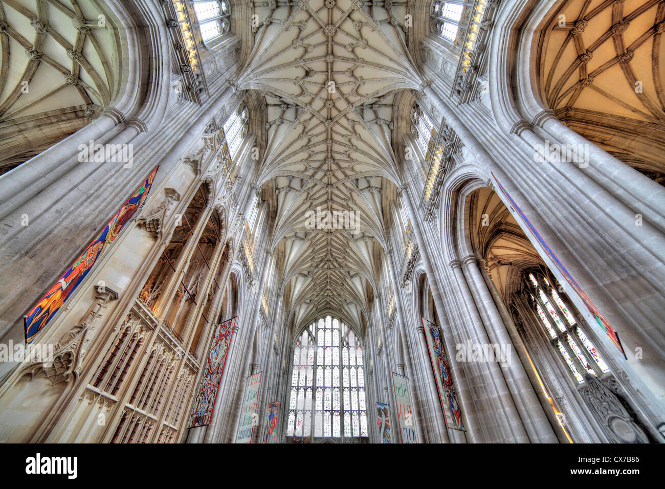 Winchester Cathedral, Winchester, Hampshire, UK Stockfoto