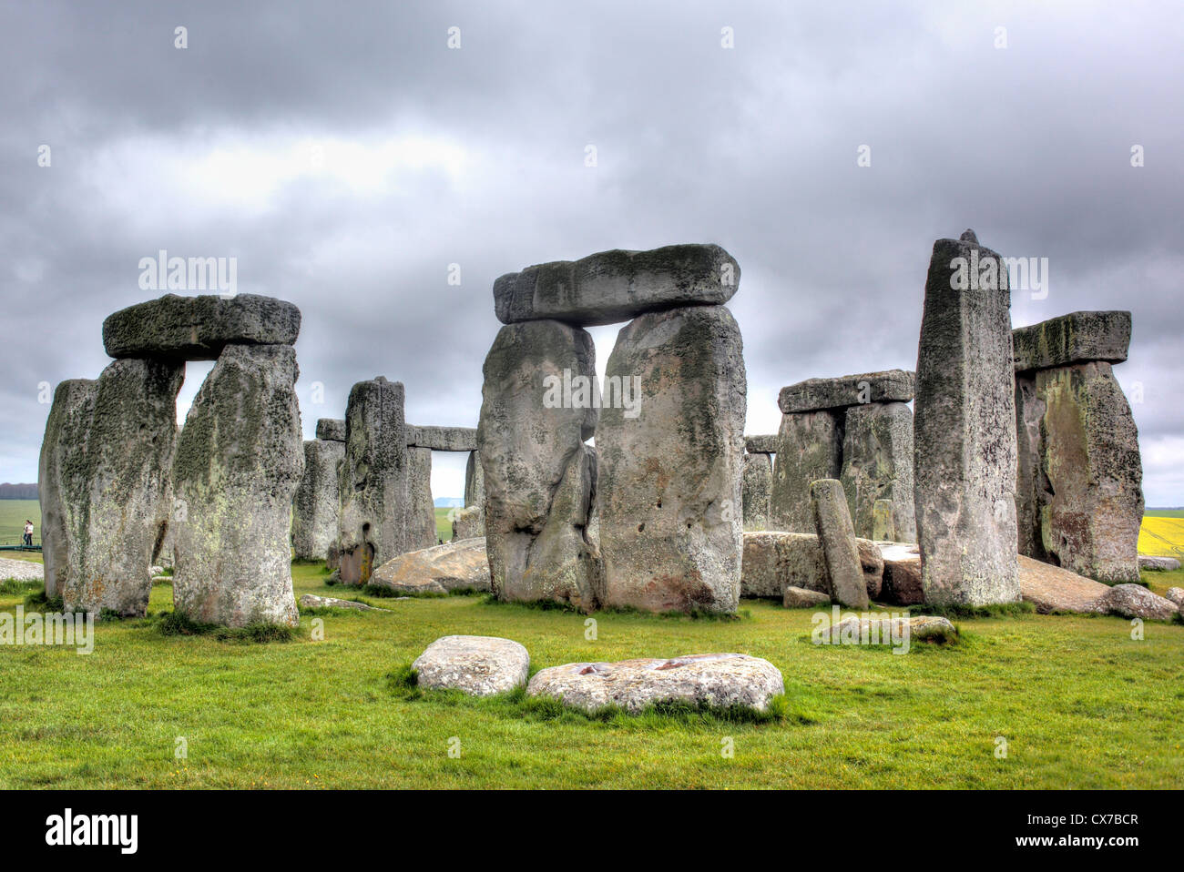 Stonehenge, Wiltshire, UK Stockfoto