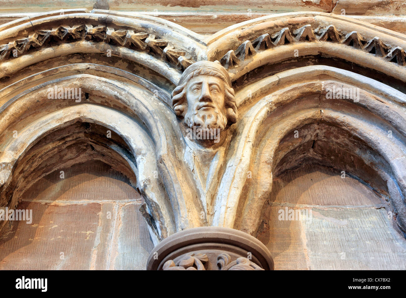 Lichfield Kathedrale, Lichfield, Staffordshire, UK Stockfoto