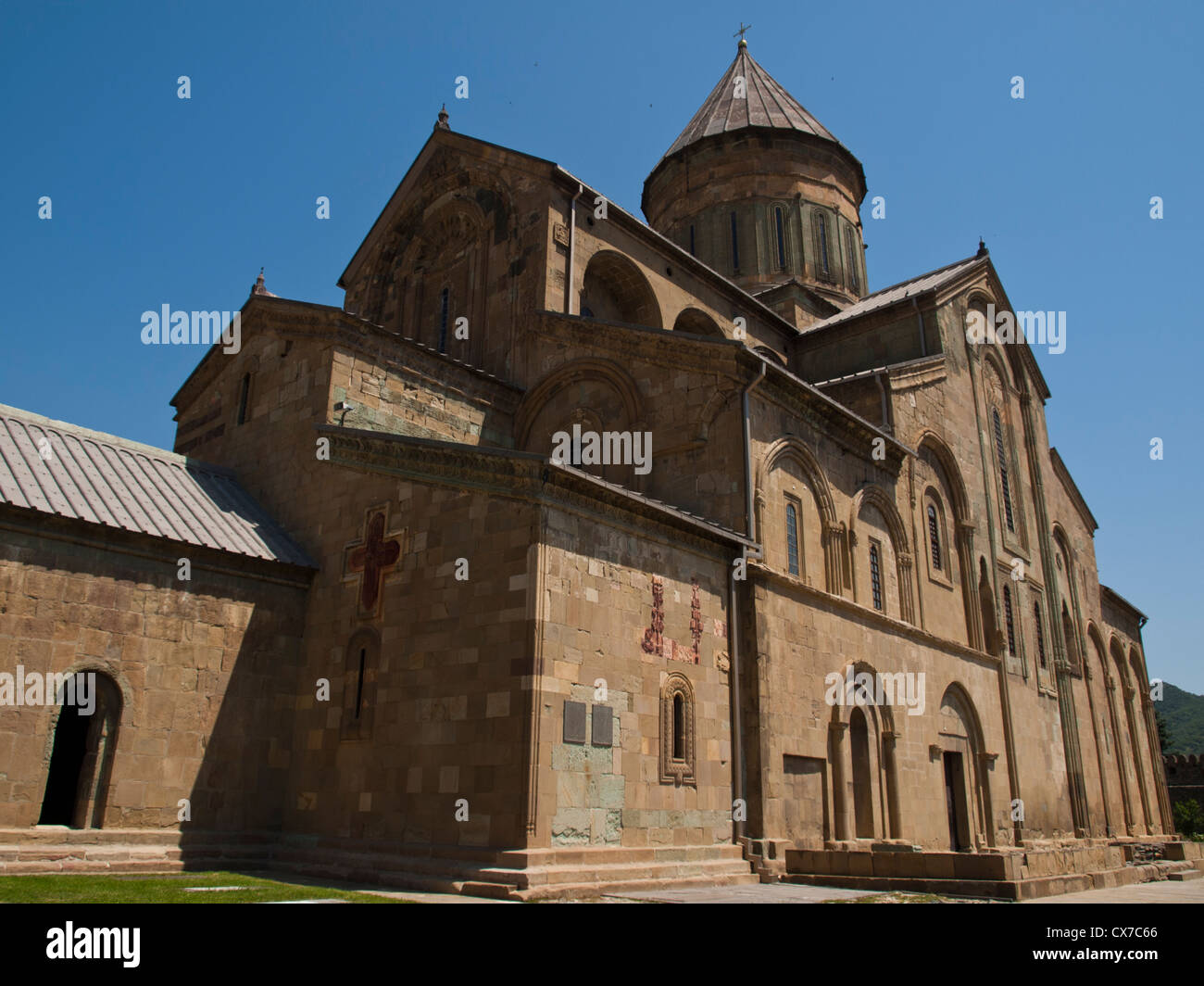 Mzcheta Swetizchoweli-Kathedrale Stockfoto