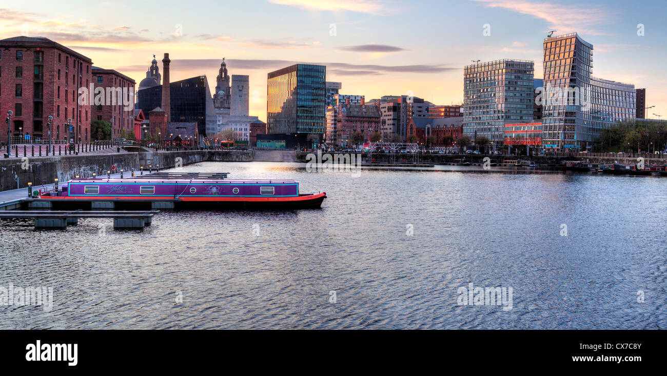 Albert Dock, Liverpool Waterfront, Liverpool, UK Stockfoto