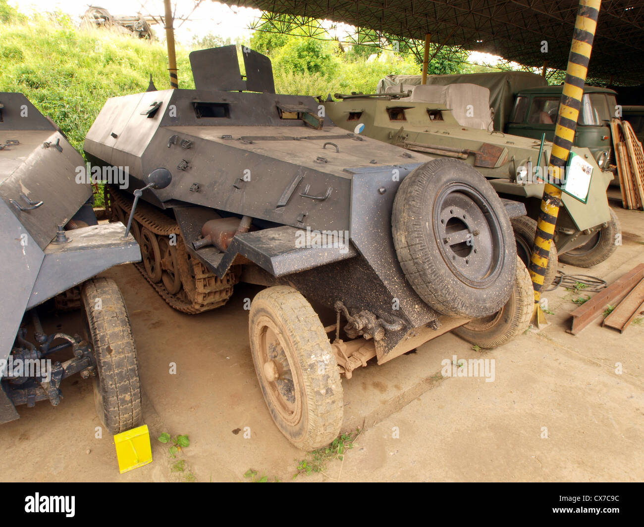 SdKfz 251 (Tatra OT-810). Stockfoto