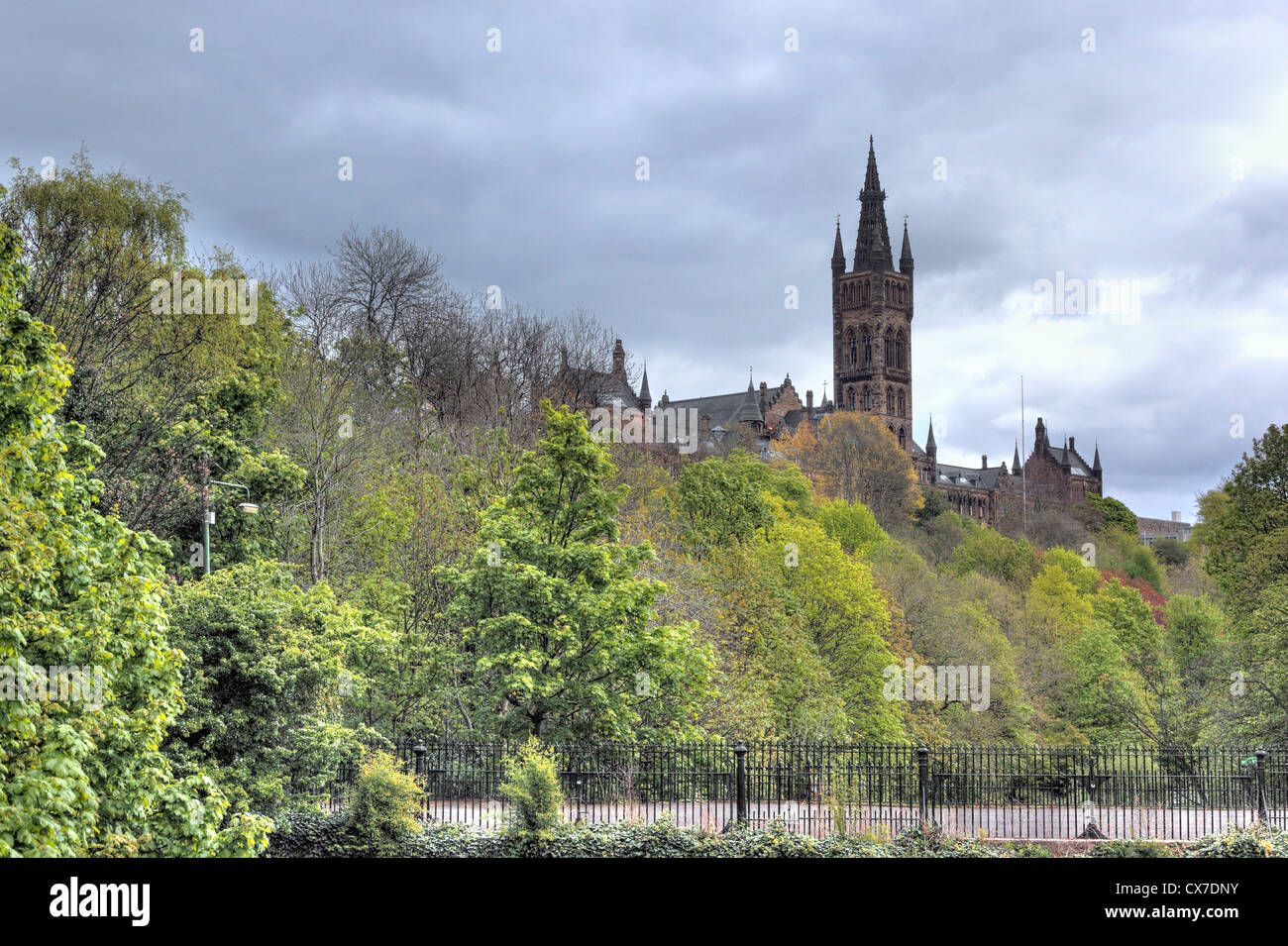 Universität Glasgow, Glasgow, Schottland, UK Stockfoto