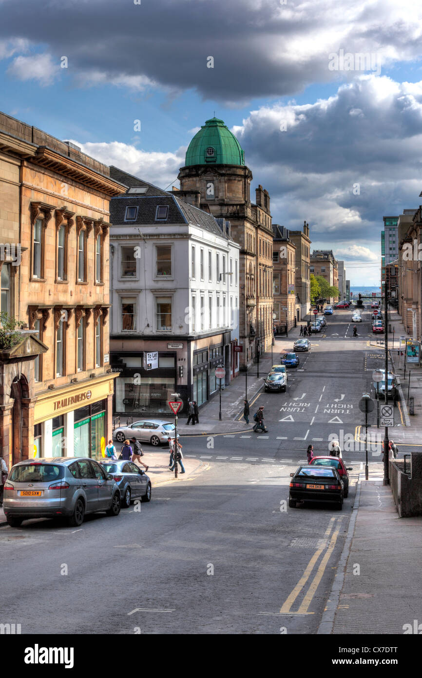 Dalhouse Street, Glasgow, Schottland, UK Stockfoto