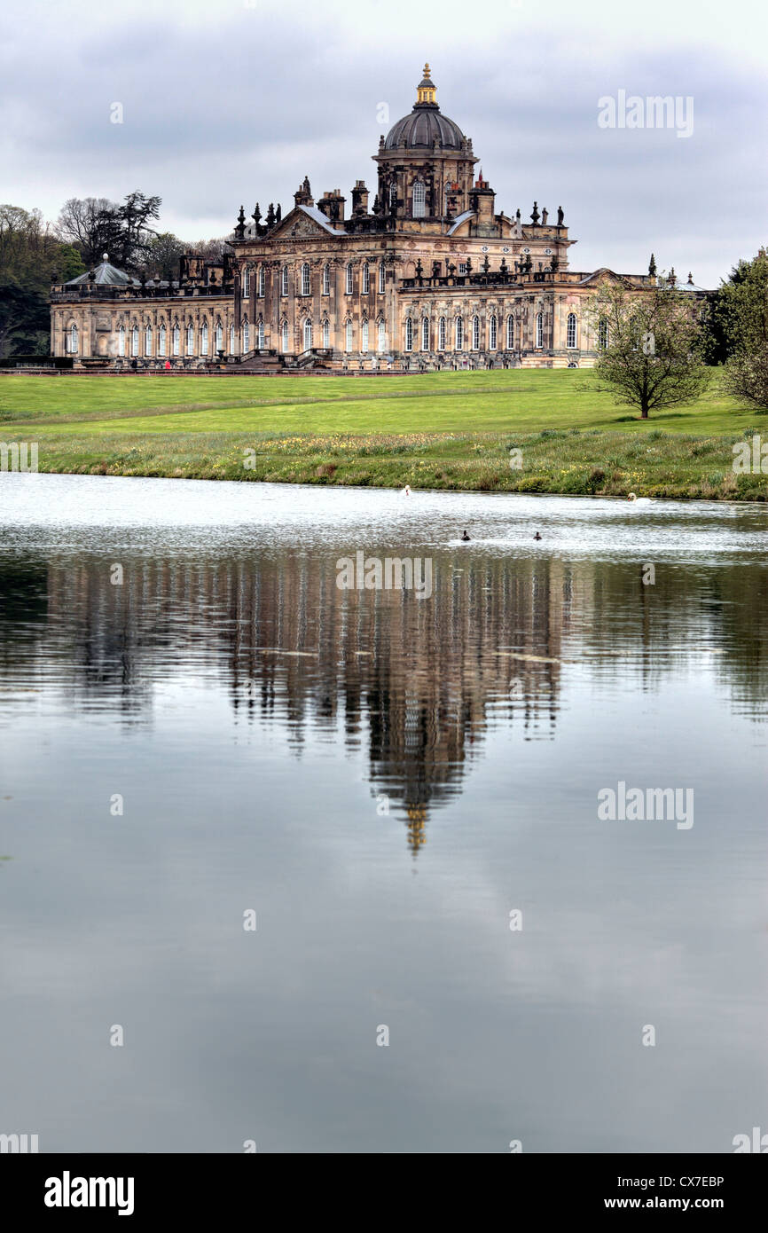 Großen See, Castle Howard, North Yorkshire, England, UK Stockfoto