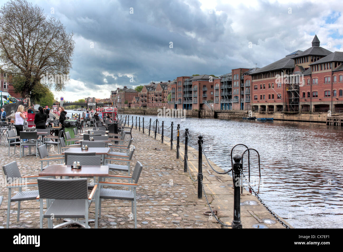 Damm, York, North Yorkshire, England, UK Stockfoto
