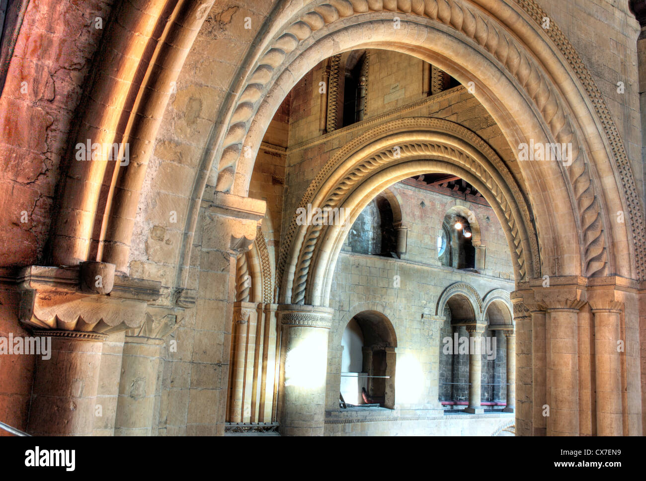 Southwell Minster (12. Jahrhundert), Southwell, Nottinghamshire, England, UK Stockfoto