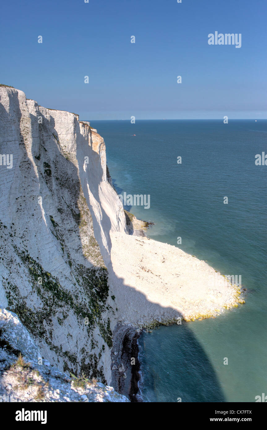 Weiße Klippen von Dover, Dover, Kent, England, UK Stockfoto