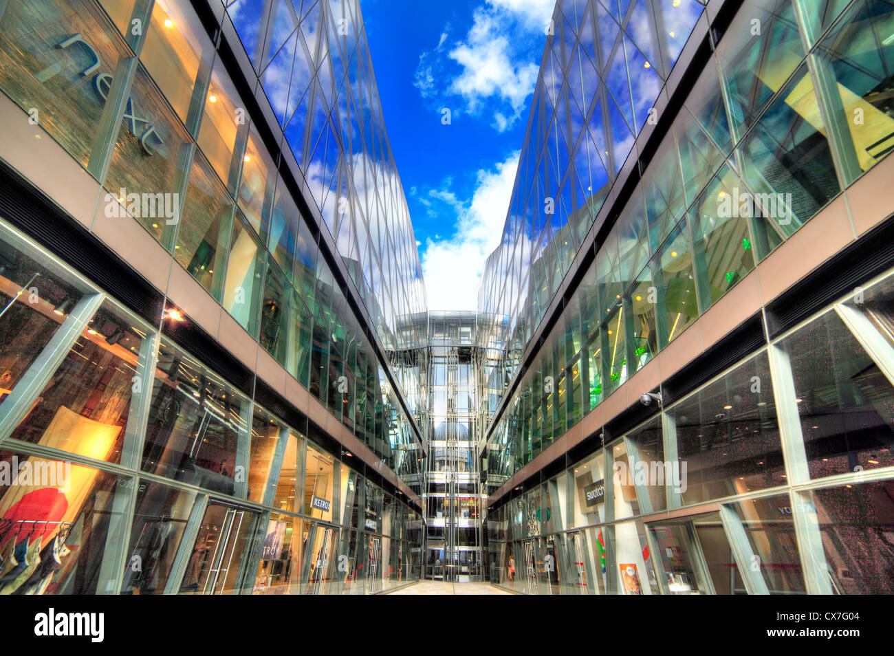 Eine neue Änderung Shopping Centre, London, UK Stockfoto