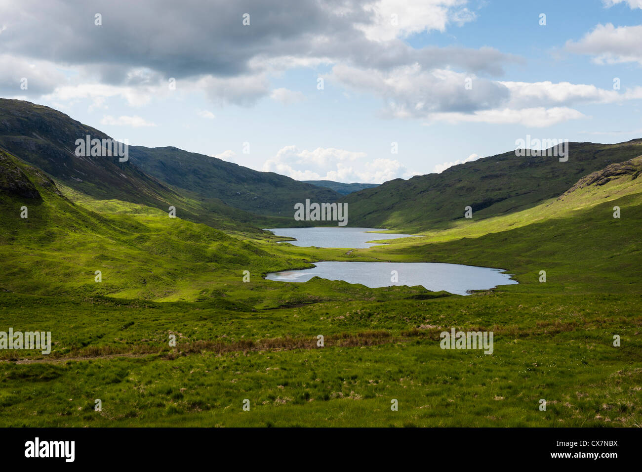 Umgehung der atemberaubenden Insel Mull in West-Schottland Stockfoto