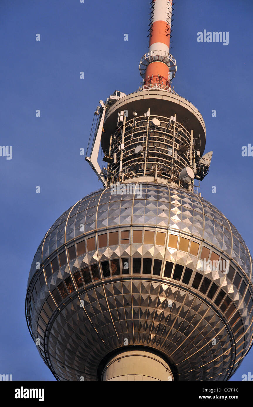 Fernsehturm Berlin Deutschland Stockfoto