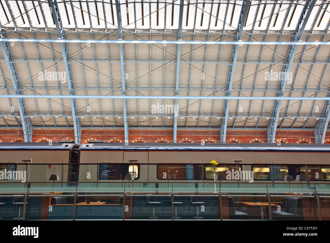 St. Pancras International Station in London, England Stockfotografie