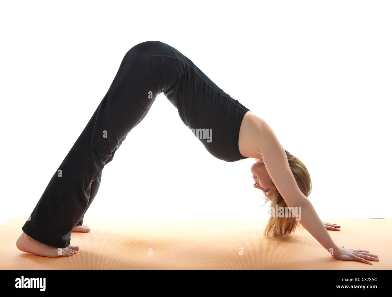 Yoga Asana Stockfoto
