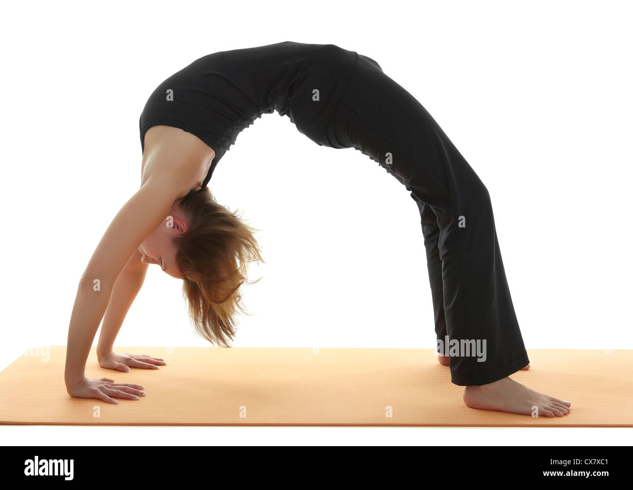 Yoga Asana Stockfoto
