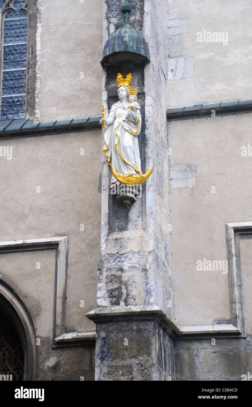 Österreich, Tirol, Schwaz-Pfarrkirche Stockfoto