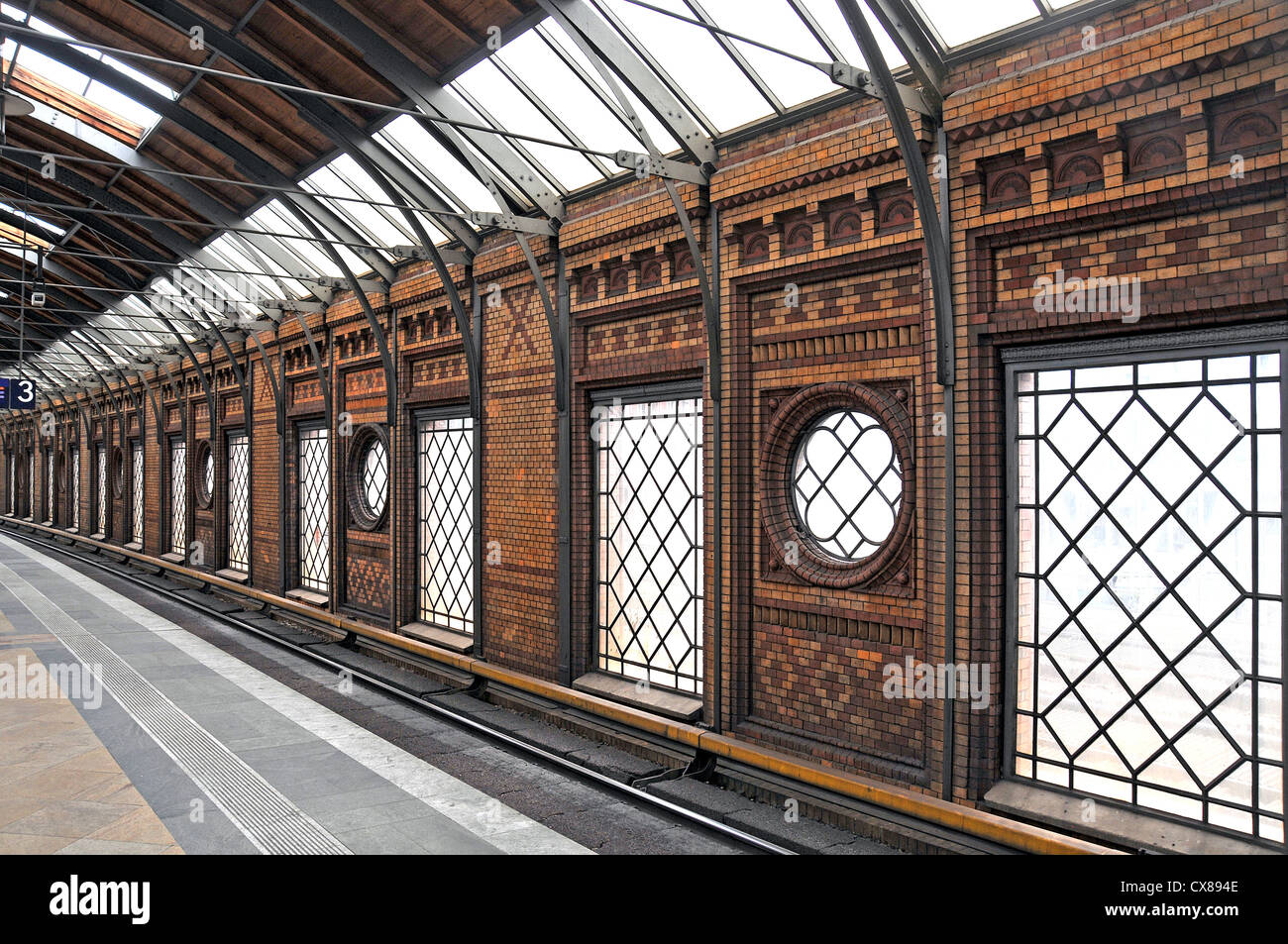 Bahnhof Hackescher Markt Berlin Deutschland Stockfoto