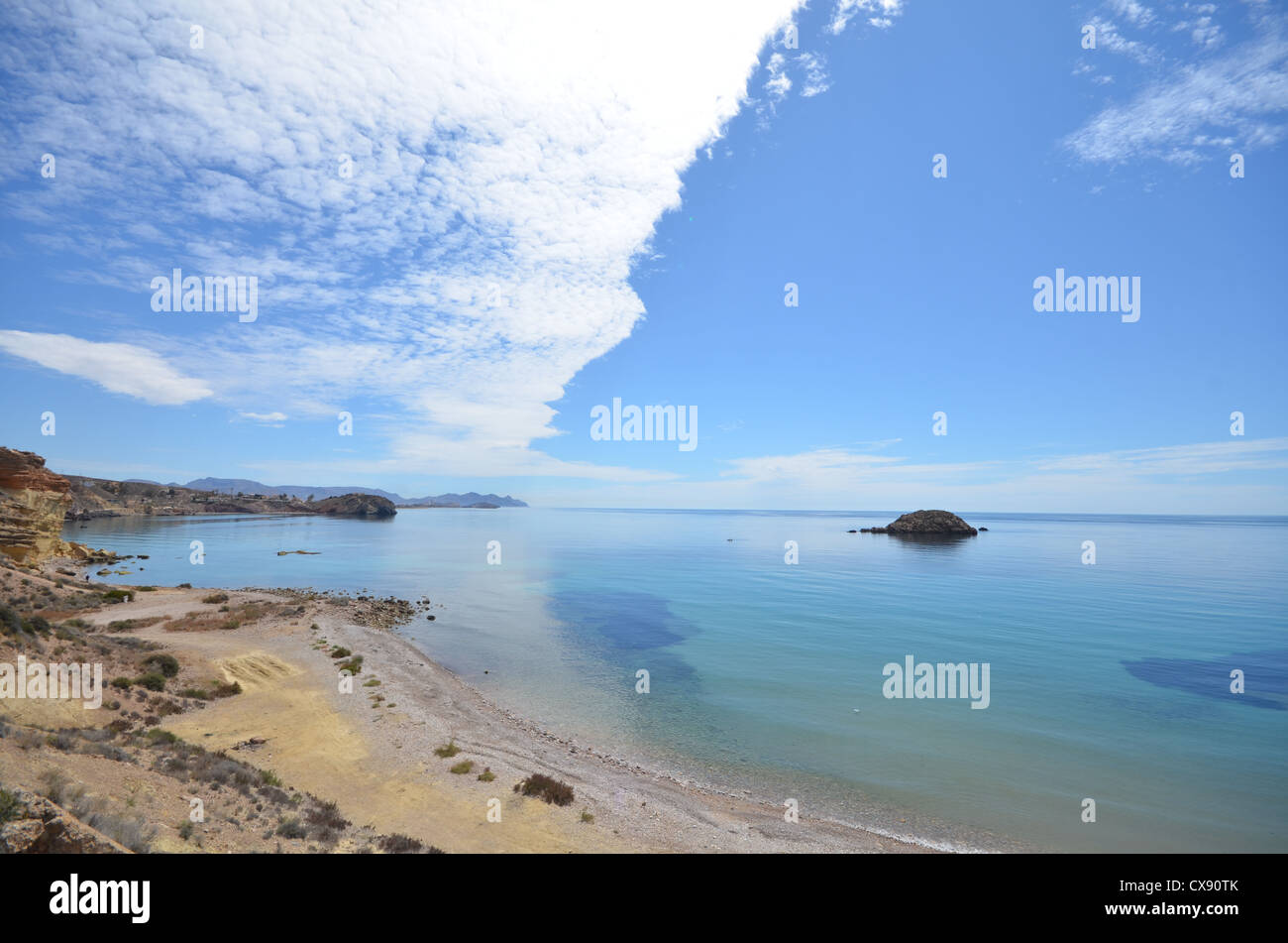 Costa de Mazarron, Murcia Stockfoto