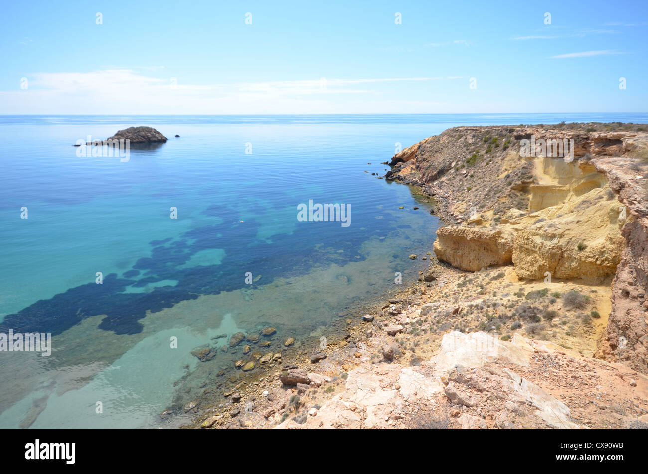 Costa de Mazarron, Murcia Stockfoto