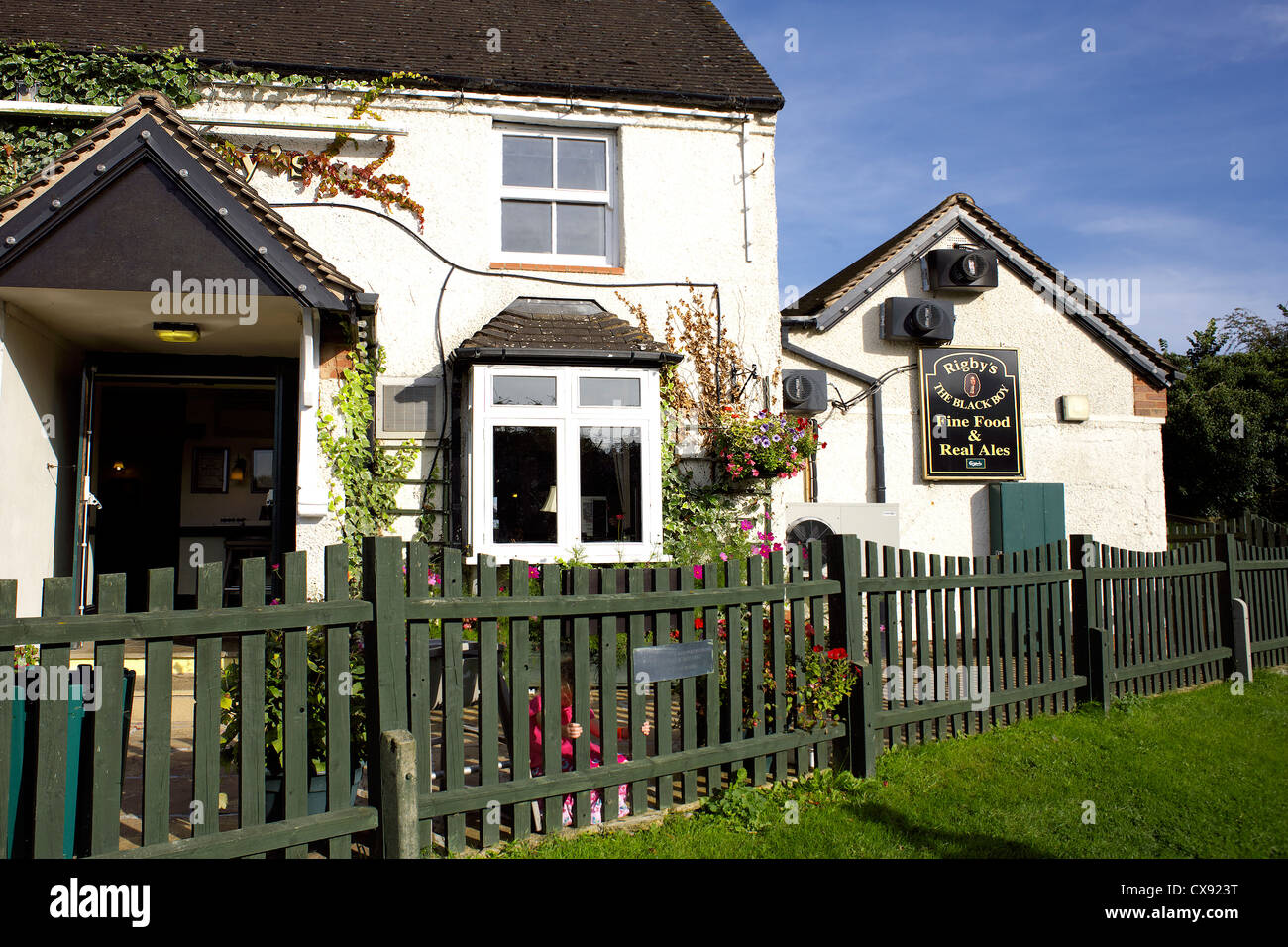 Der Black Boy Pub, Knowle, in der Nähe von Solihull, Warwickshire, England, Großbritannien, Großbritannien, England, Briten, Englisch, Land, Kneipen, Briten, Stockfoto