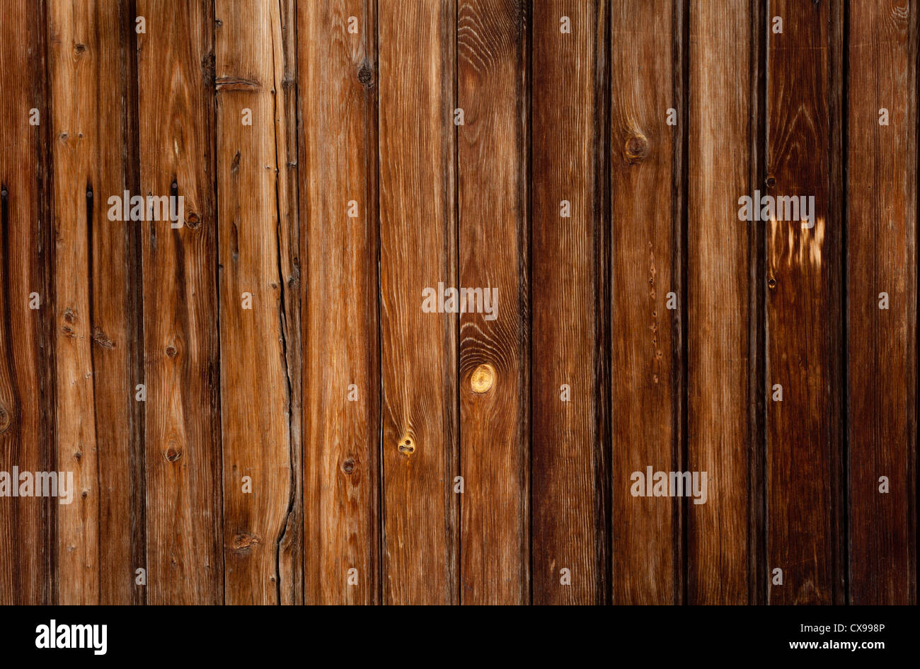 Grunge dunkel braune Holz oder Hintergrund Stockfoto