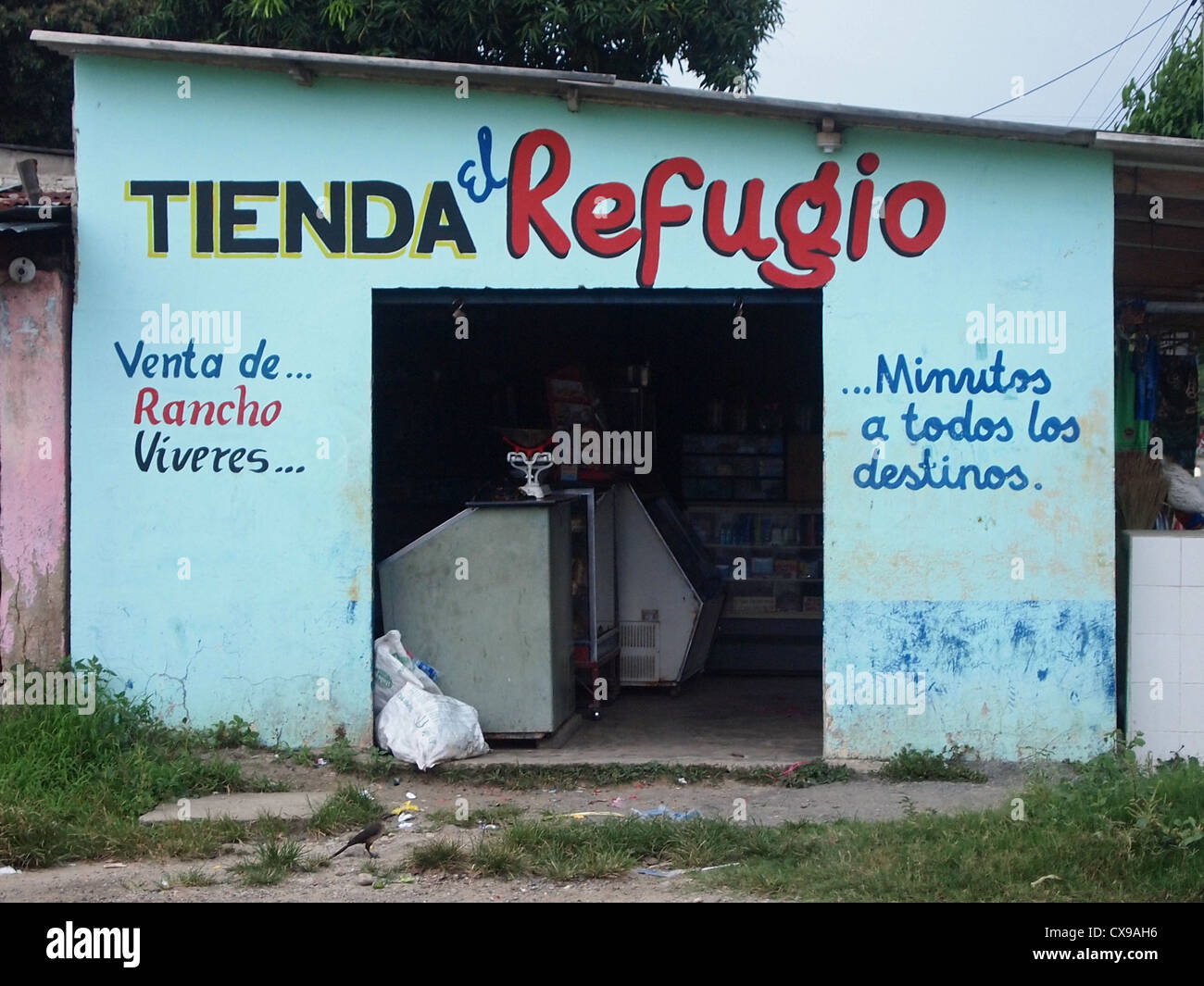 Einfach Shop, Palomino, Guajira, Kolumbien, Südamerika Stockfoto
