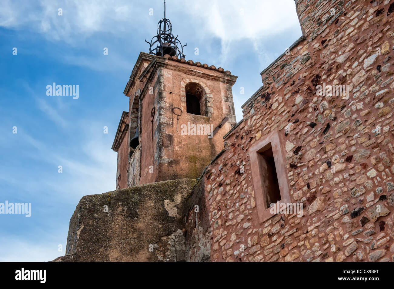 Roussillon Dorf, Vaucluse, Provence, Frankreich Stockfoto