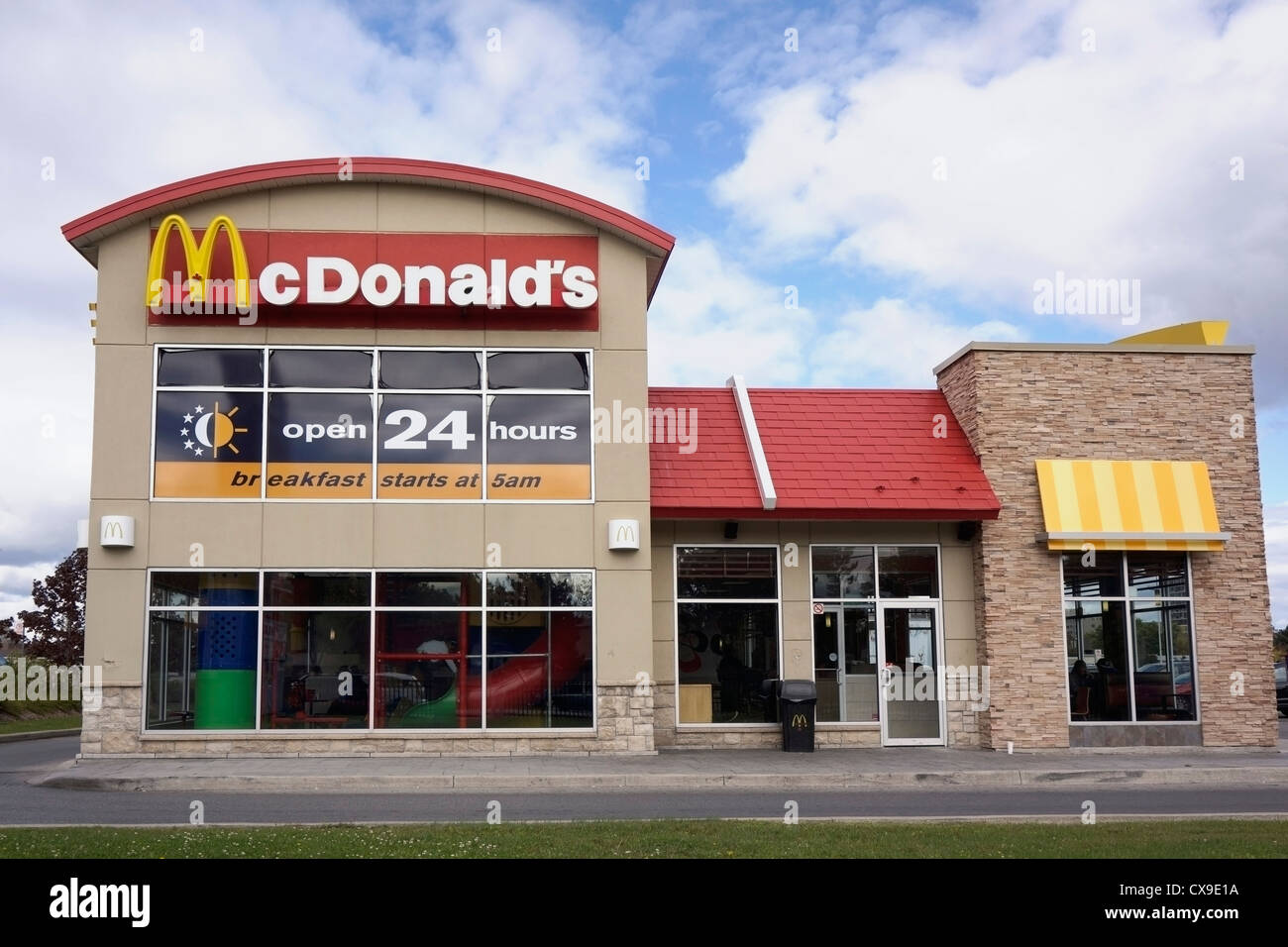 McDonald's-Restaurant Stockfoto