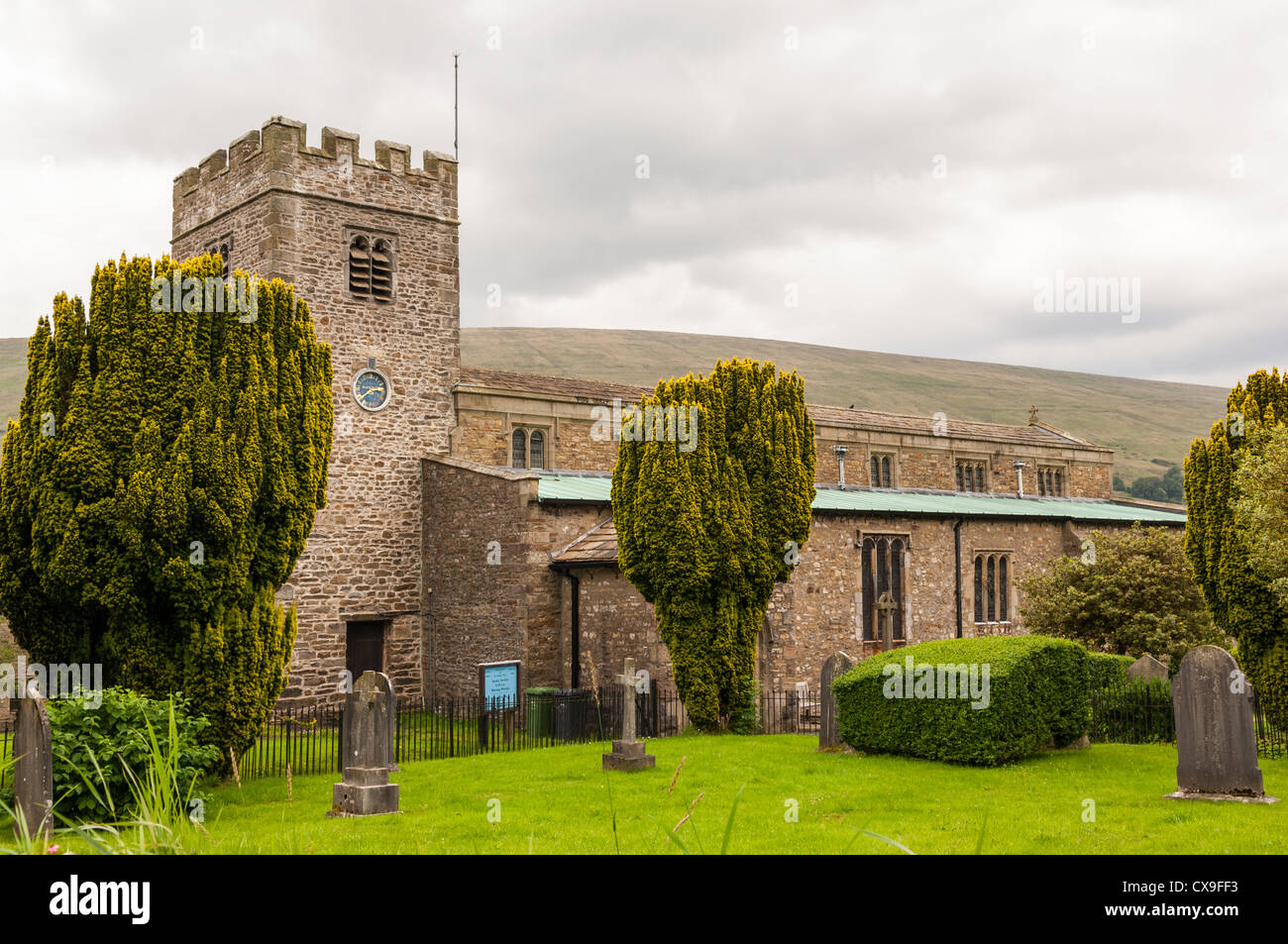 Die Kirche des Hl. Andreas in Dent, Cumbria, England, Großbritannien, Uk Stockfoto