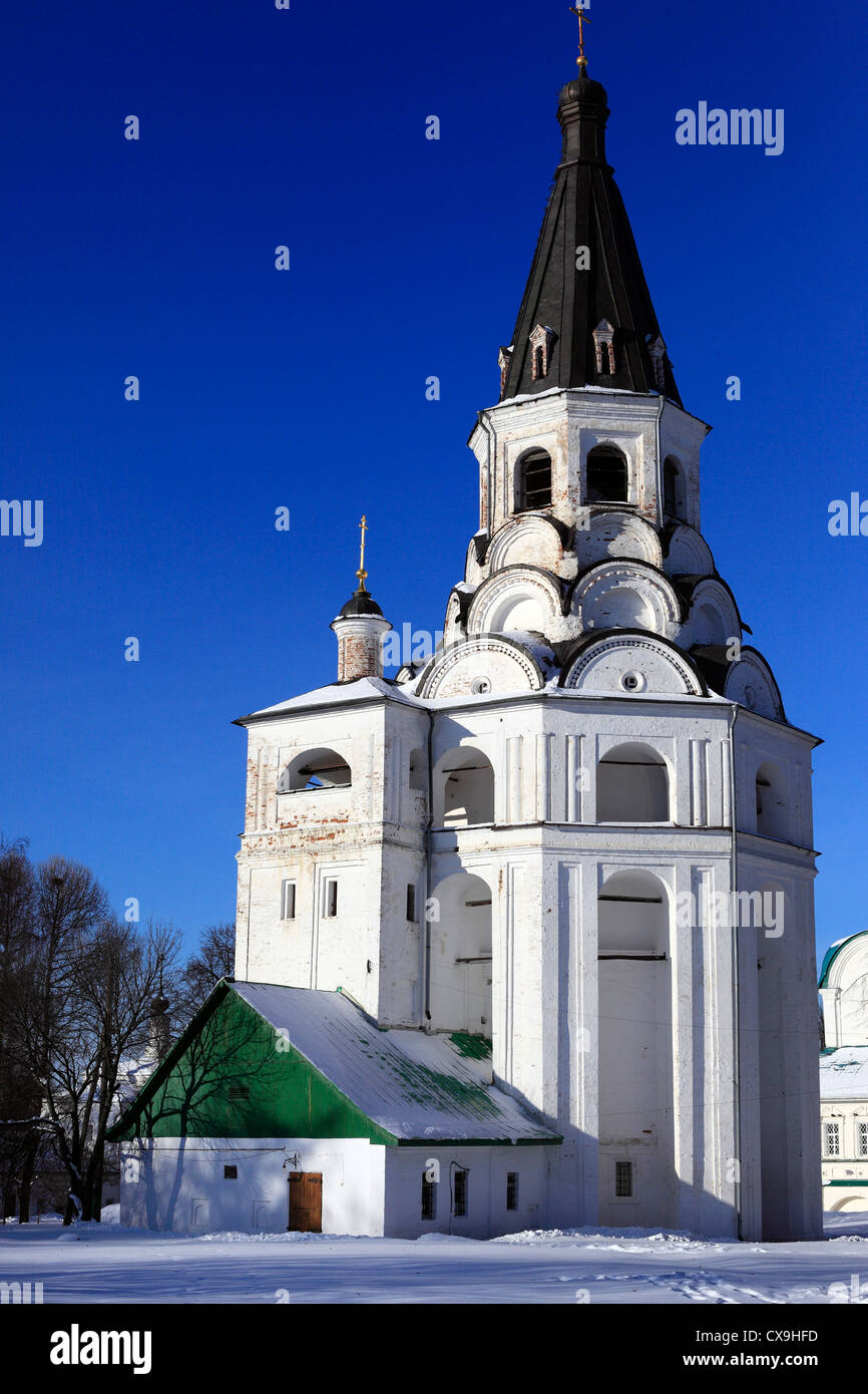 Kirche der Kreuzigung, Alexandrov Kreml, Alexandrov, Vladimir Region, Russland Stockfoto