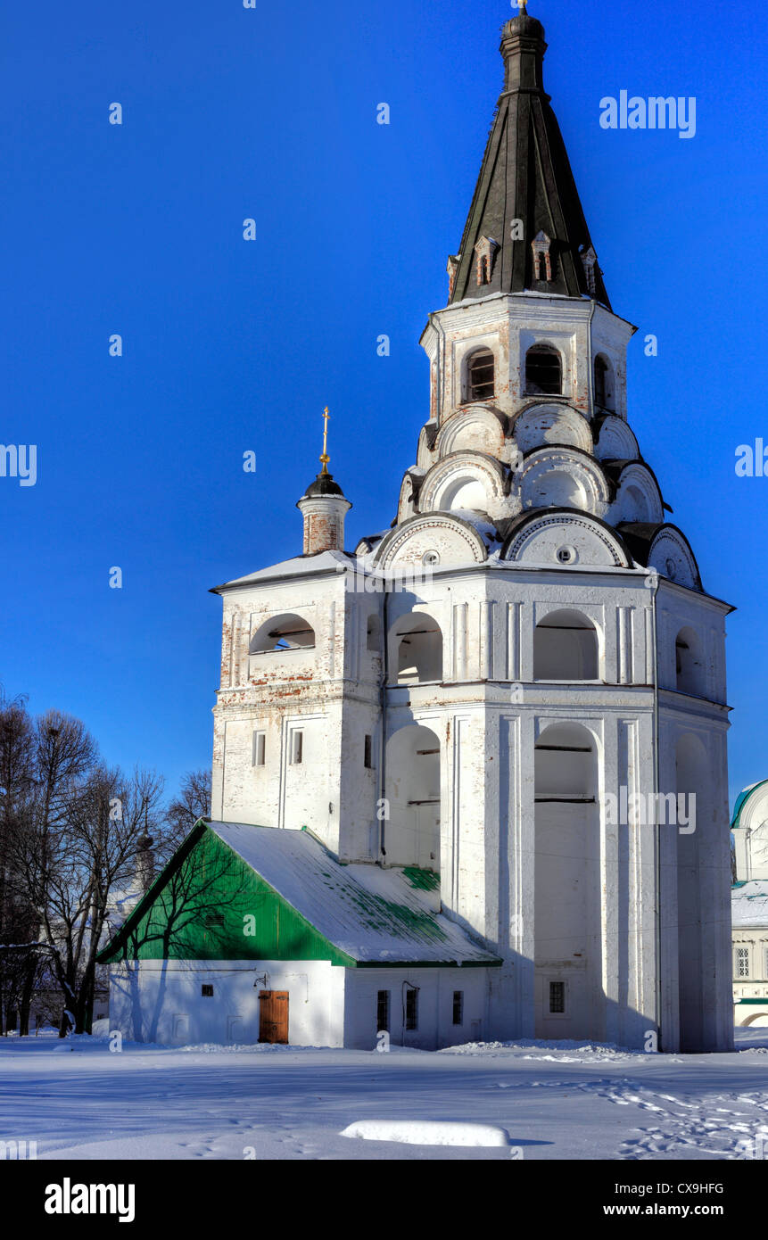 Kirche der Kreuzigung, Alexandrov Kreml, Alexandrov, Vladimir Region, Russland Stockfoto