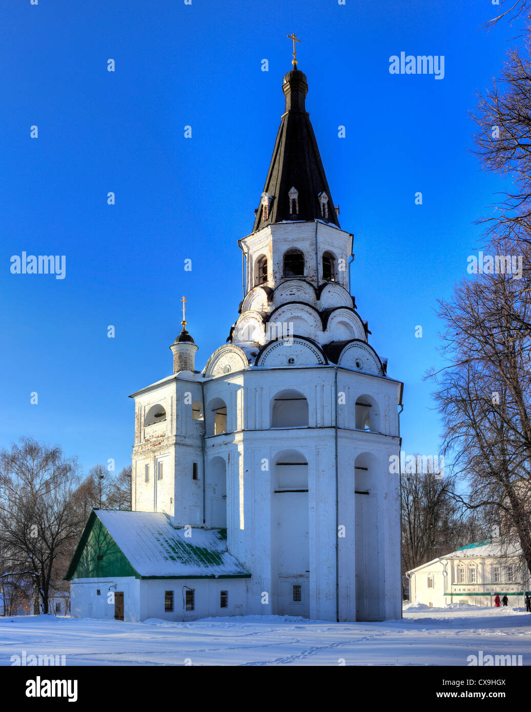 Kirche der Kreuzigung, Alexandrov Kreml, Alexandrov, Vladimir Region, Russland Stockfoto
