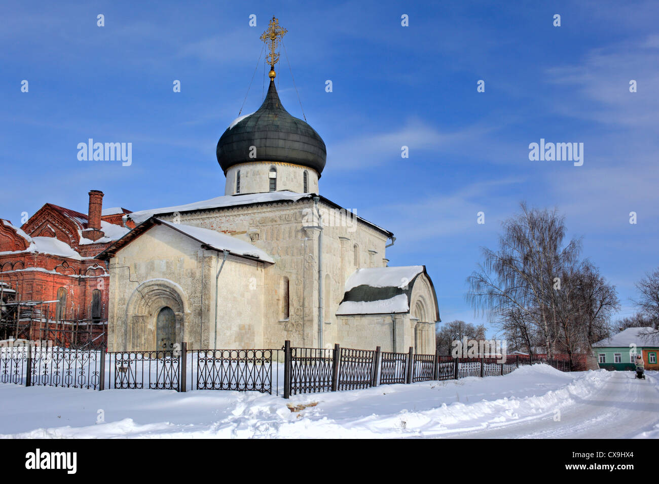 Saint George Cathedral (1234), Yuryev Polsky, Vladimir Region, Russland Stockfoto