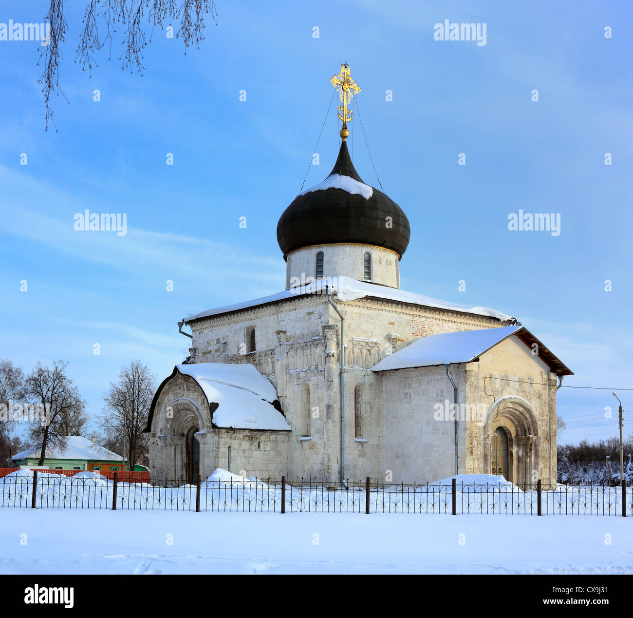 Saint George Cathedral (1234), Yuryev Polsky, Vladimir Region, Russland Stockfoto