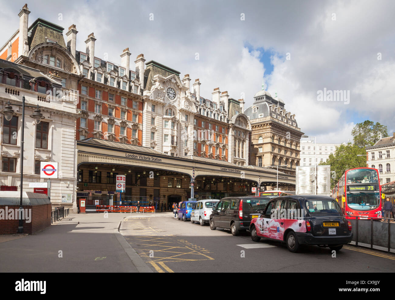 Victoria Station, London, England Stockfoto