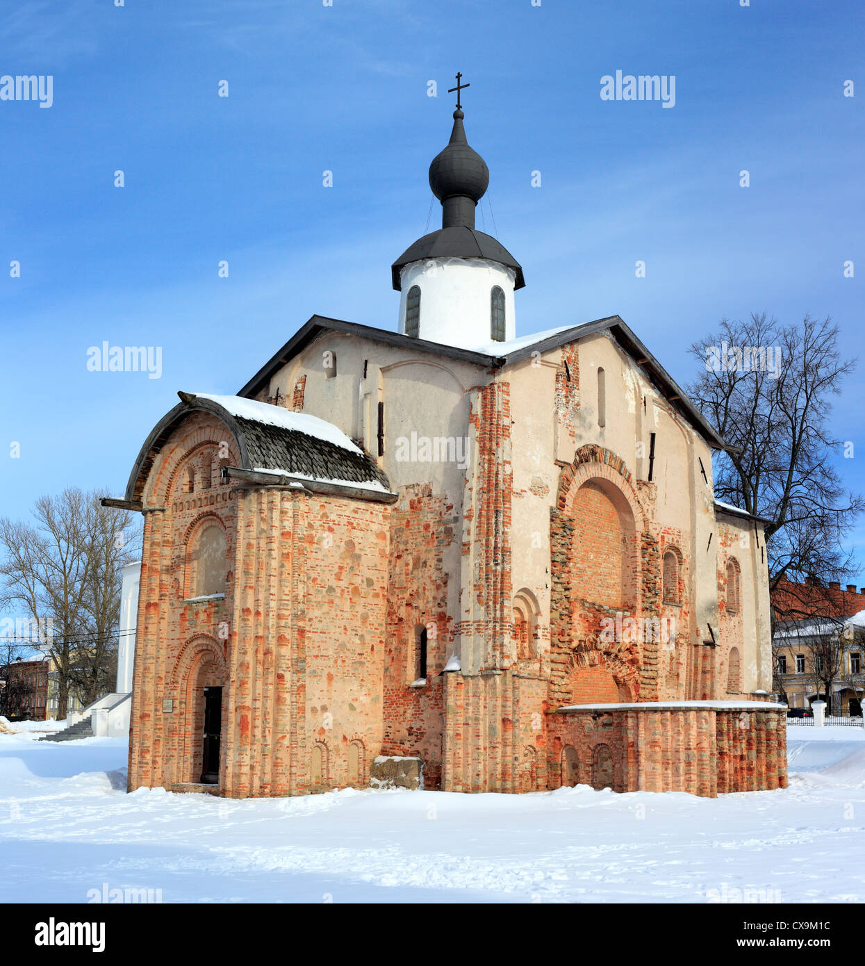Kirche von St. Paraskevi (1207), Weliki Nowgorod, Nowgorod, Russland Stockfoto
