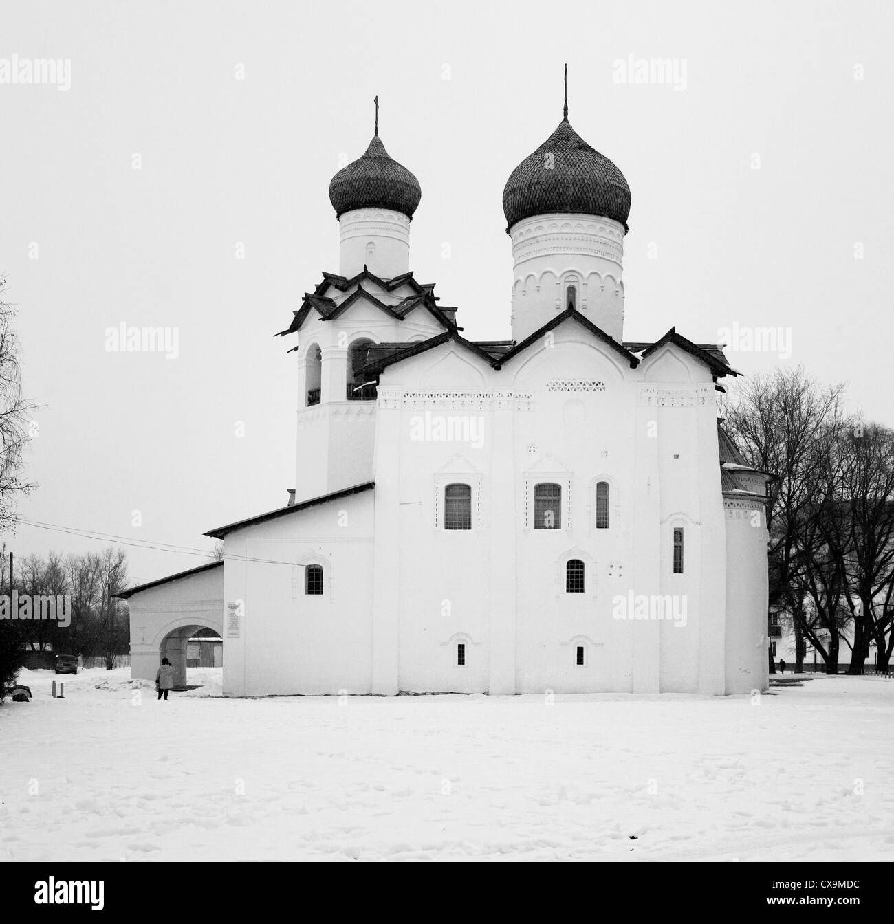 Die Verklärung Kloster, Staraya Russa, Nowgorod, Russland Stockfoto