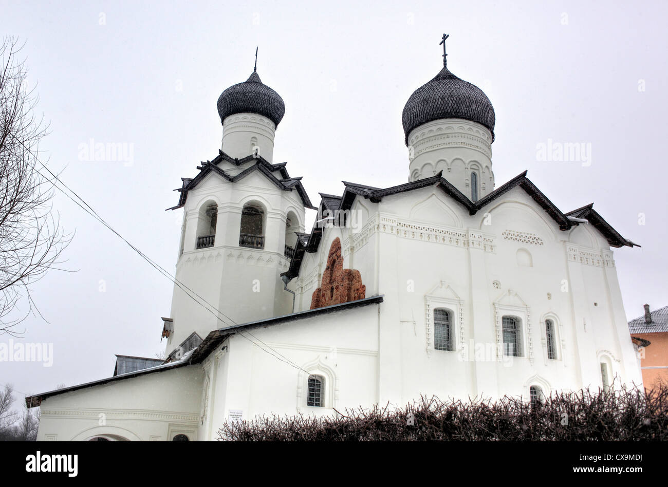 Die Verklärung Kloster, Staraya Russa, Nowgorod, Russland Stockfoto