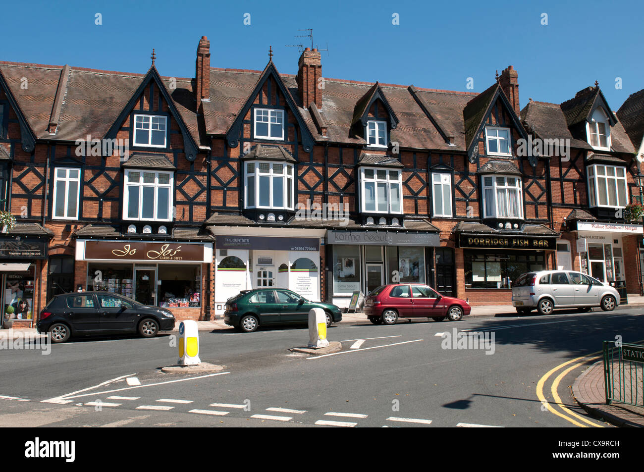 Station, Ansatz, Dorridge, West Midlands, UK Stockfoto