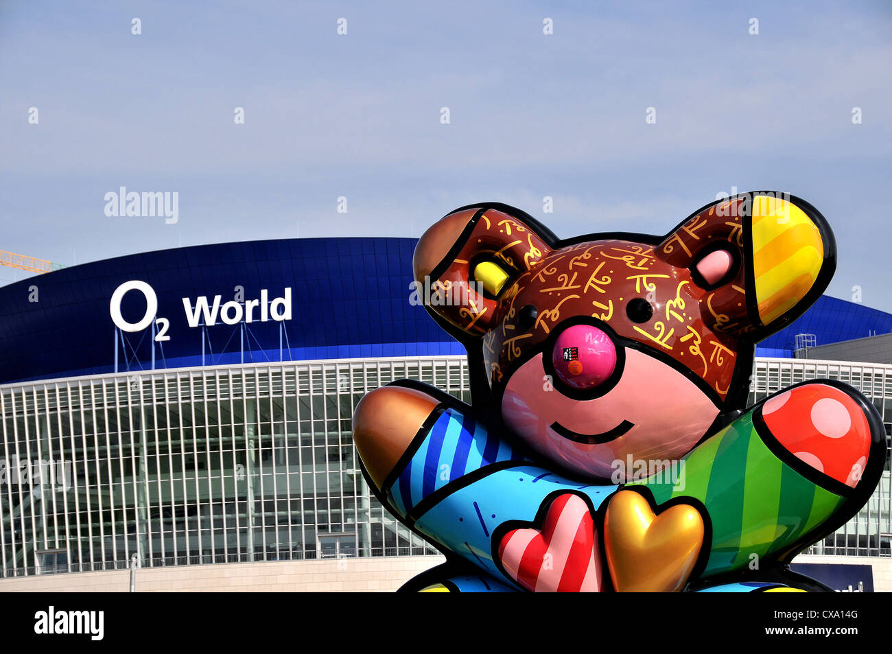 O2 World Berlin Deutschland Stockfoto