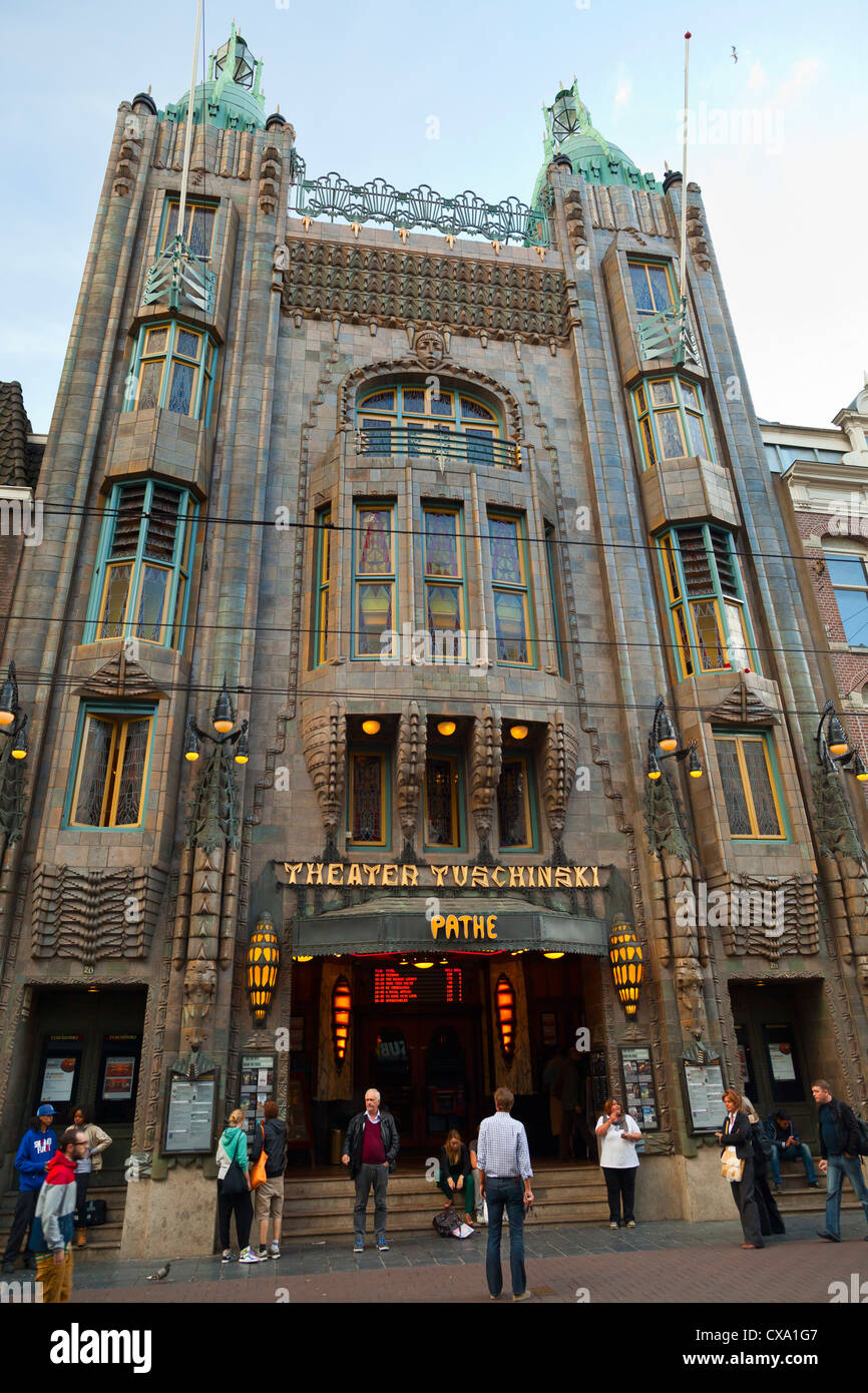 Tuschinski Kino - Amsterdam, Niederlande, Europa Stockfoto