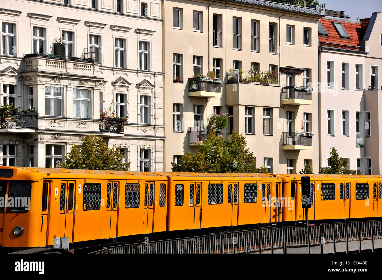 u-Bahn Berlin Deutschland Stockfoto