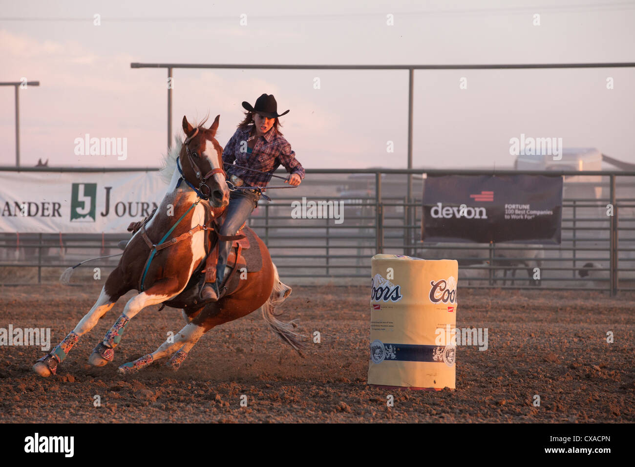 Shoshoni Labor Day Rodeo 2012 Stockfoto