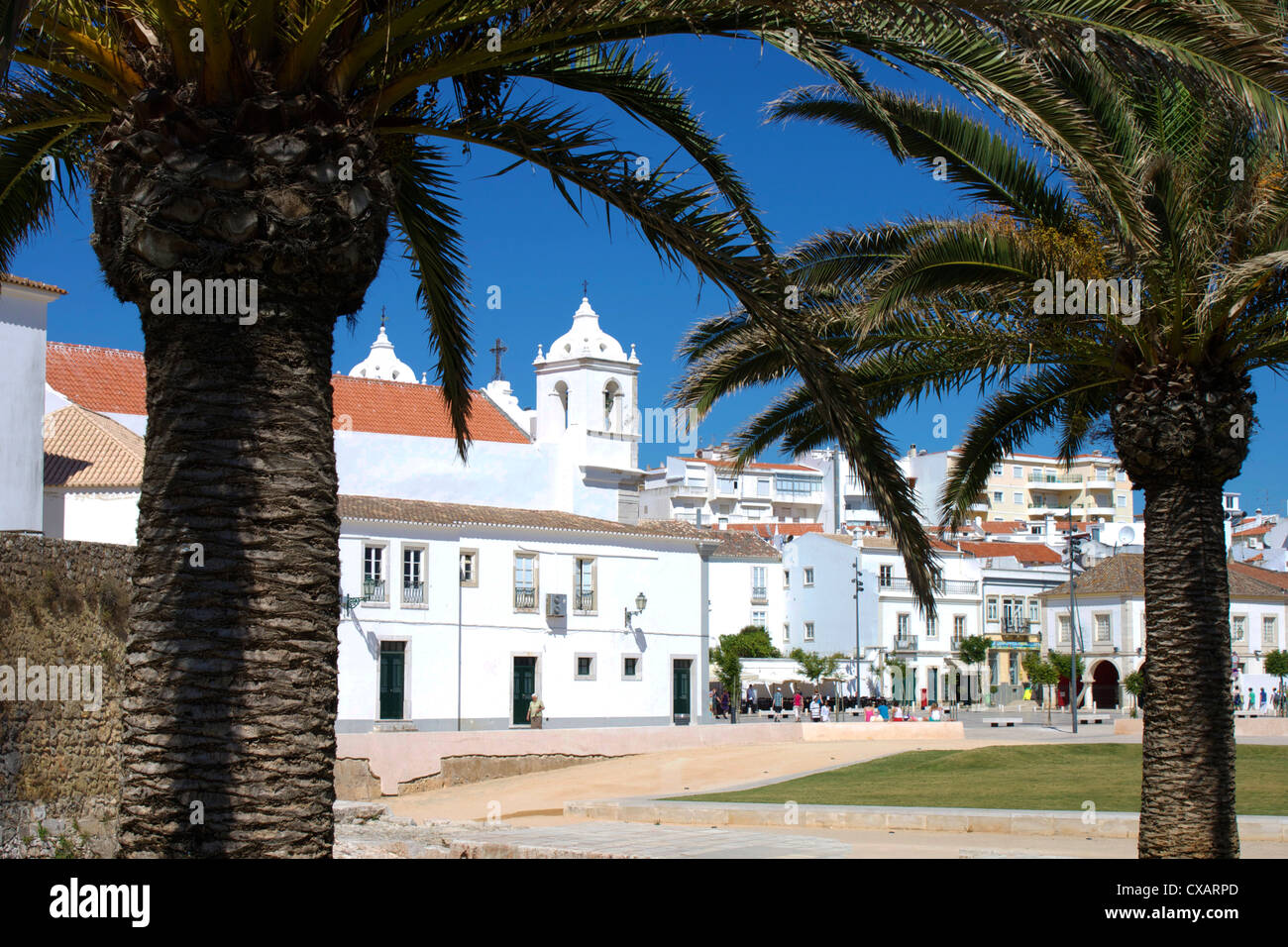 Altstadt, Lagos, Algarve, Portugal, Europa Stockfotografie ...