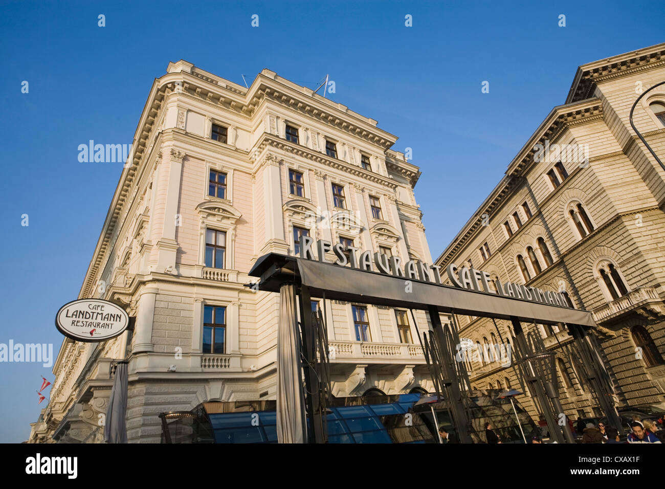 Cafe Landtmann, Wien, Österreich, Europa Stockfoto