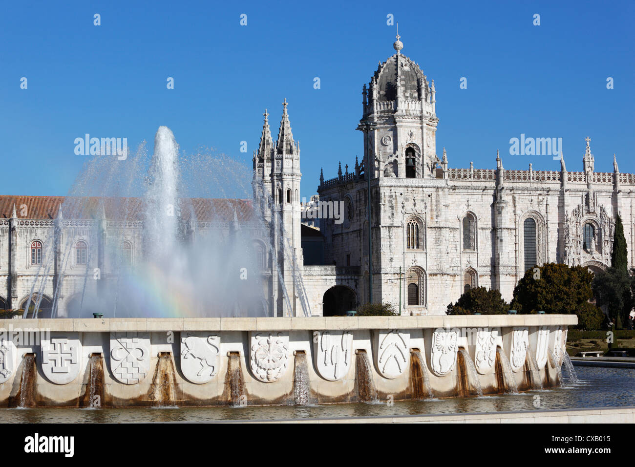 Mosteiro Dos Jeronimos, UNESCO-Weltkulturerbe, Belem, Lissabon, Portugal, Europa Stockfoto